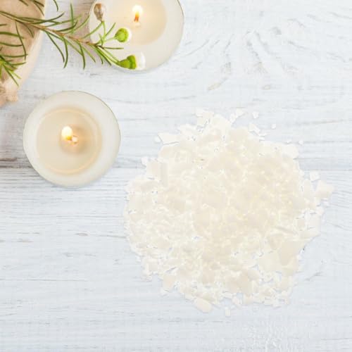 Happyyami 無香料ワックスメルト キャンドル作り用品 大豆ワックス 100g 燃える 多用途DIY素材 パーティーや手作りキャンドルに最適な [4]