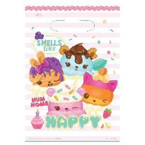 amscan Nums Num Noms Bolsa de botín, Medium (371766)