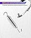SCUARI Motorcycle Kickstand,Kickstand Spring,Car Accessories Motorcycle Kickstand Spring,4.01inch Chrome Kickstand Spring,Motorcycle Kickstand Jiffy Stand Spring,Replace #50005-85A,Fits Most Models