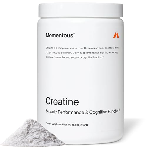 Best Creatine for Women Over 40: A Trainer's Honest Guide to Muscle, Energy & Brain Health 6 Momentous Creatine Monohydrate Powder - Creatine Powder - Supports Strength, Lean Muscle, & Recovery for Men & Women - NSF Certified for Sport - 5 g per Serving - 90 Servings