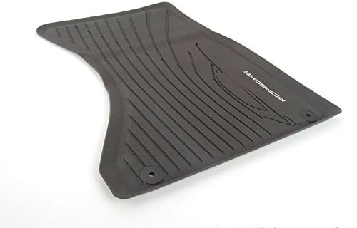 Genuine Porsche Macan All Weather Floor Mats in Agate Gray