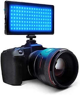 Lume Cube RGB Panel Pro | Full Color RGB Light for Professional DSLR Cameras | Adjustable Color, Bluetooth Compatible, Intelligent LCD, Long Battery Life | Camera Lighting for Photography and Video