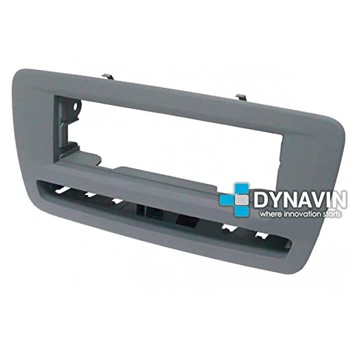 GRIS CLARO SEAT IBIZA 6J 2008-2016 MARCO 1DIN UNIVERSAL INSTALACION CAR AUDIO PIONNER, ALPINE, KENWOOD, SONY... (Gris Claro)