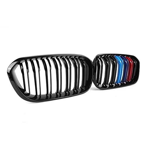 F06 Grille, Abs Front Replacement Kidney Grill For 6 Series F06 F12 F13 Gloss M Color #TOP5