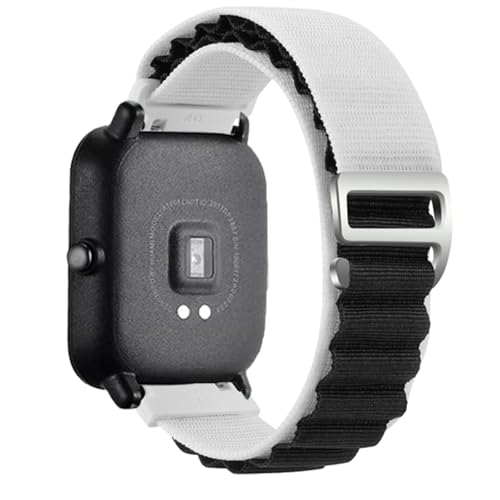 Bracelet nylon 20mm 22mm pour Huawei Watch GT 5 4 3 et Galaxy Watch