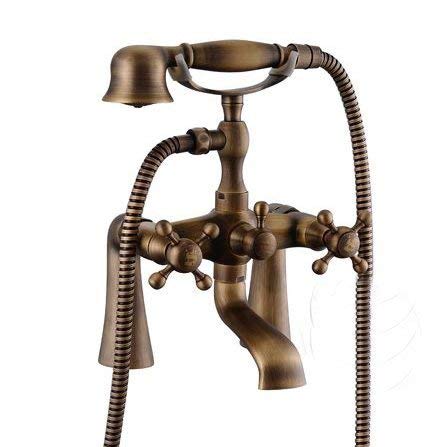 Mitigeur de douche en laiton bronze contre le calcaire et les traces