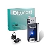 【公式】オットキャスト MINI Ottocast 新型ミニCarPlay Android Auto ワイヤレスUSBカーアダプター 2025最新 アンドロイドオート＆カープレイ無線化接続 レシーバ 純正有線CarPlay/Android Auto搭載車適合 iPhone＆アンドロードスマホ用 ナビ 音楽 ハンズフリー通話 メッセージ受送信対応【技適認証取得済み】