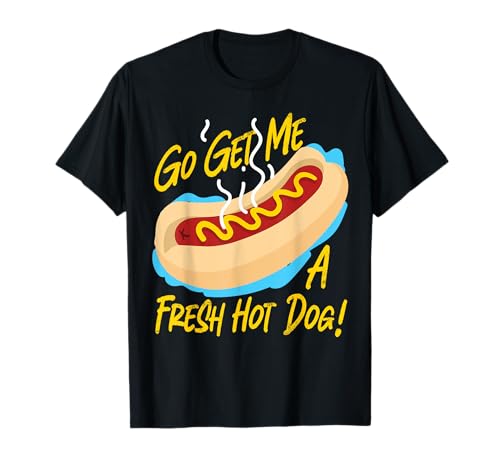 Diseño de perros calientes para salchichas y bollos Camiseta