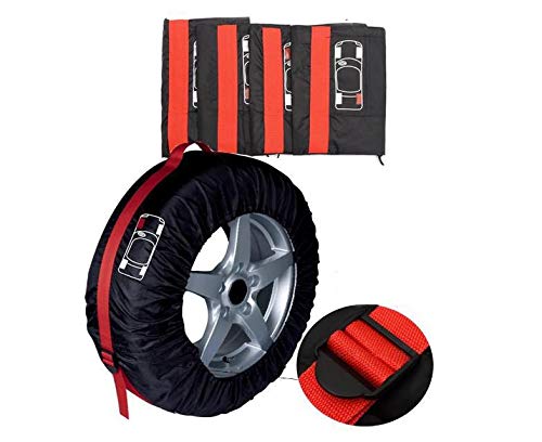 Reifen-Tragetaschenabdeckung 4er Set - Radschutz Bis 80cm