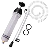 Sugarello オイルポンプ オイル交換 手動 ポンプ オイルフェラー シリンジ オイル抽出 オイル交換用 抽出ポンプ 60㎝延長ホース付き 200ml