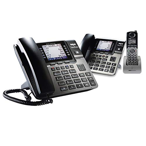 RCA U10002SET Unison Dect 6.0 Phone System One Base Station, One Wireless Deskphone