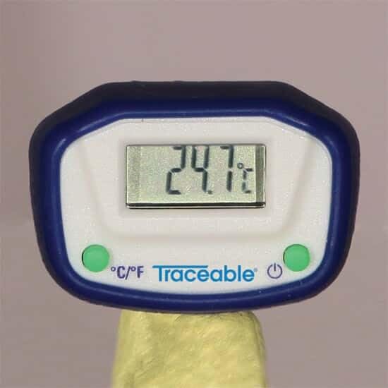 Traceable Calibrated Large Head Digital Pocket Thermometer