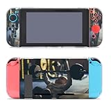 A Baby in A Gym Lifting A Dumbbell Switch Game Case Protector Surreal And Amazing Dockable Protective Case Cover Accessories for Switch Console And Joy-Cons