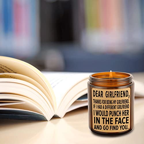 Gifts For Girlfriend-Romantic Gifts, I Love You Gifts For Her-Girlfriend Gifts-Valentine's Day, Anniversary, Birthday Gifts For Girlfriend-Gftyio Lavender Scented Candles #TOP4