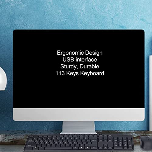 Combo clavier et souris filaire pour soulager vos poignets lors des longues journées de saisie