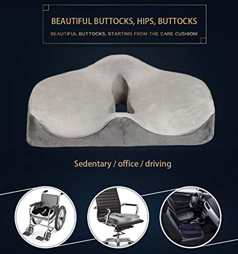 Snidii C16 Cushion For Tailbone Pain, Memory Foam Prostatitis Cushion Butt Donut Pillow For Hemorrhoids Treatment thumb #2