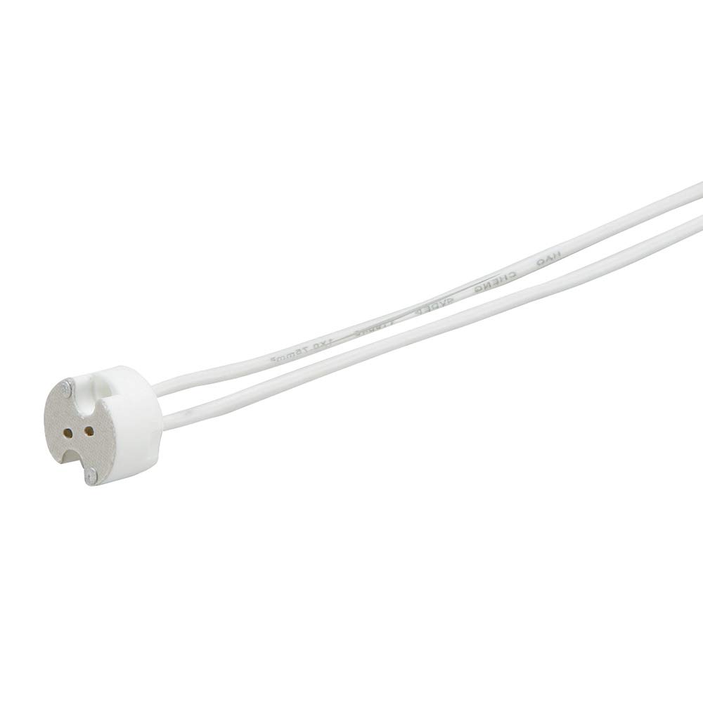 MR16 Lamp Holder Base Bulb Connector 240V MR16 Mains Voltage Ceramic Lamp Holders for LED and Halogen Bulbs Lamps