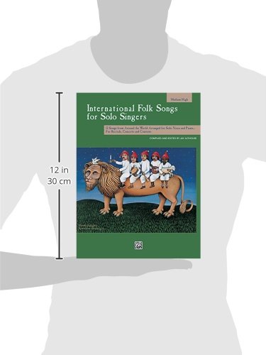 International Folk Songs for Solo Singers: Medium High Voice - Image 6