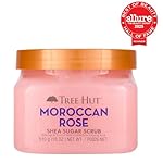 Tree Hut Moroccan Rose Shea Sugar Scrub, Exfoliating & Hydrating Body Scrub with Shea Butter & Essential Oils, Smooth & Soften Skin, Holiday Gift & Stocking Stuffer, 18 oz - Image 2
