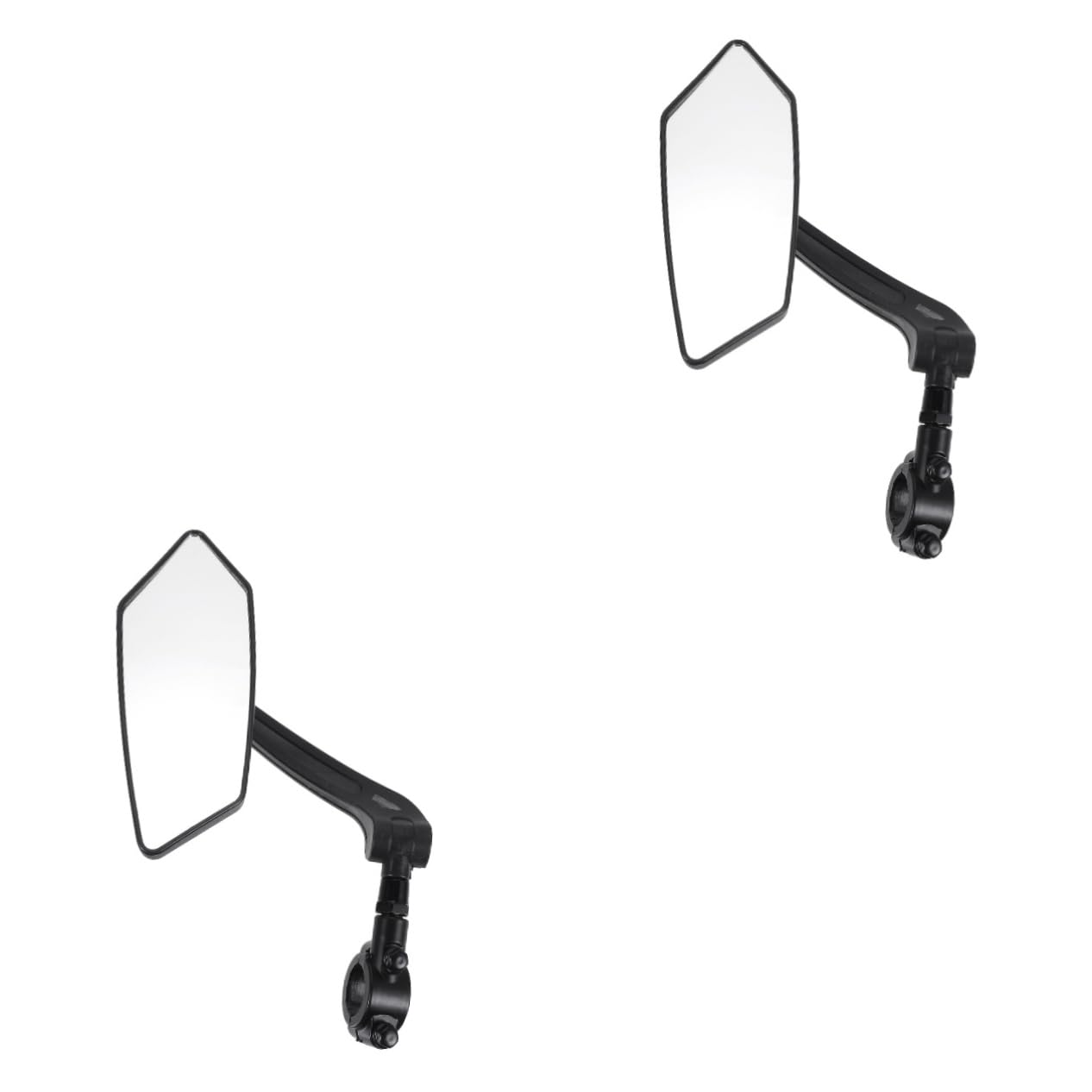 BESPORTBLE 2pezzi Specchietto Retrovisore Per Bici Manubrio Accessorio Pratico e Sicuro Per Ciclismo All Aperto Installazione Facile e Stabile Design Innovativo Per Mountain Bike e Strada