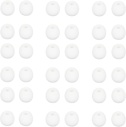 Miniatura 7 de 36 piezas de puntas pequeñas para auriculares de silicona suaves y cómodas, piezas de repuesto de silicona para la mayoría de auriculares
