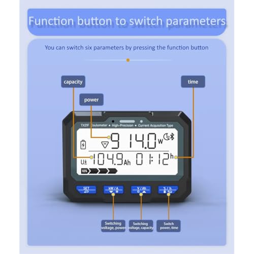 Medidor de Potencia Bluetooth TX21 para optimizar el rendimiento de tu batería en Android 6