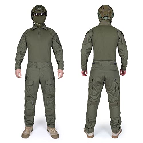 Idogear Men G3 Assault Combat Uniform Set With Knee Pads Multi-Camo Camouflage Tactical Airsoft Hunting Paintball Gear thumb #5