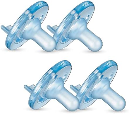 Philips Avent Soothie 3-18 months, blue/blue, 4 pack, SCF192/46