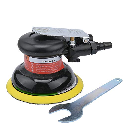 LeTkingok Pneumatic Disc Polishing Machine 5 inch Orbital Sander Grinding Tool 11000rpm 125mm