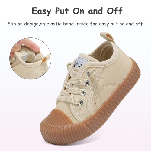 Toddler Shoes Boys Girls Slip On Canvas Sneakers3