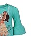 Disney Moana Big Girls Graphic T-Shirt and Leggings Outfit Set Paisley Blue 14-16