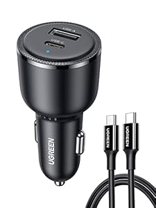 UGREEN 90646 Ładowarka Samochodowa 63W