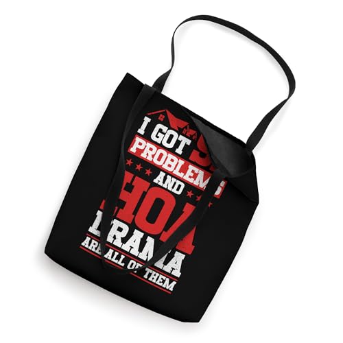 Bolsa Tote HOA Funny President para Dueños miniatura 2