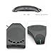 TRUSBEE Conference Speaker and Microphone,360° Omnidirectional USB Speakerphone Microphone, Clear Voice Pickup, Noise Reduction Computer Microphone for 8-10 People Business Conference,Home Office
