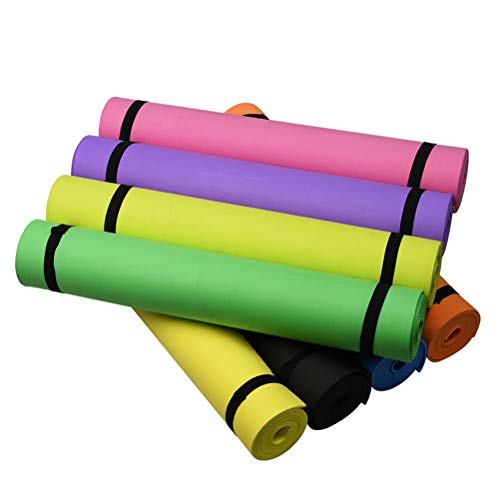 4MM Yoga Mat antiscivolo Slim Fitness Yoga Coperta...