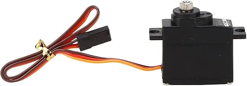 AUNMAS JX PDI-1171MG Servo, Micro Metal Gear Motor Servo Upgrade Parts for RC Robot Car Helicopter Airplane (Black)
