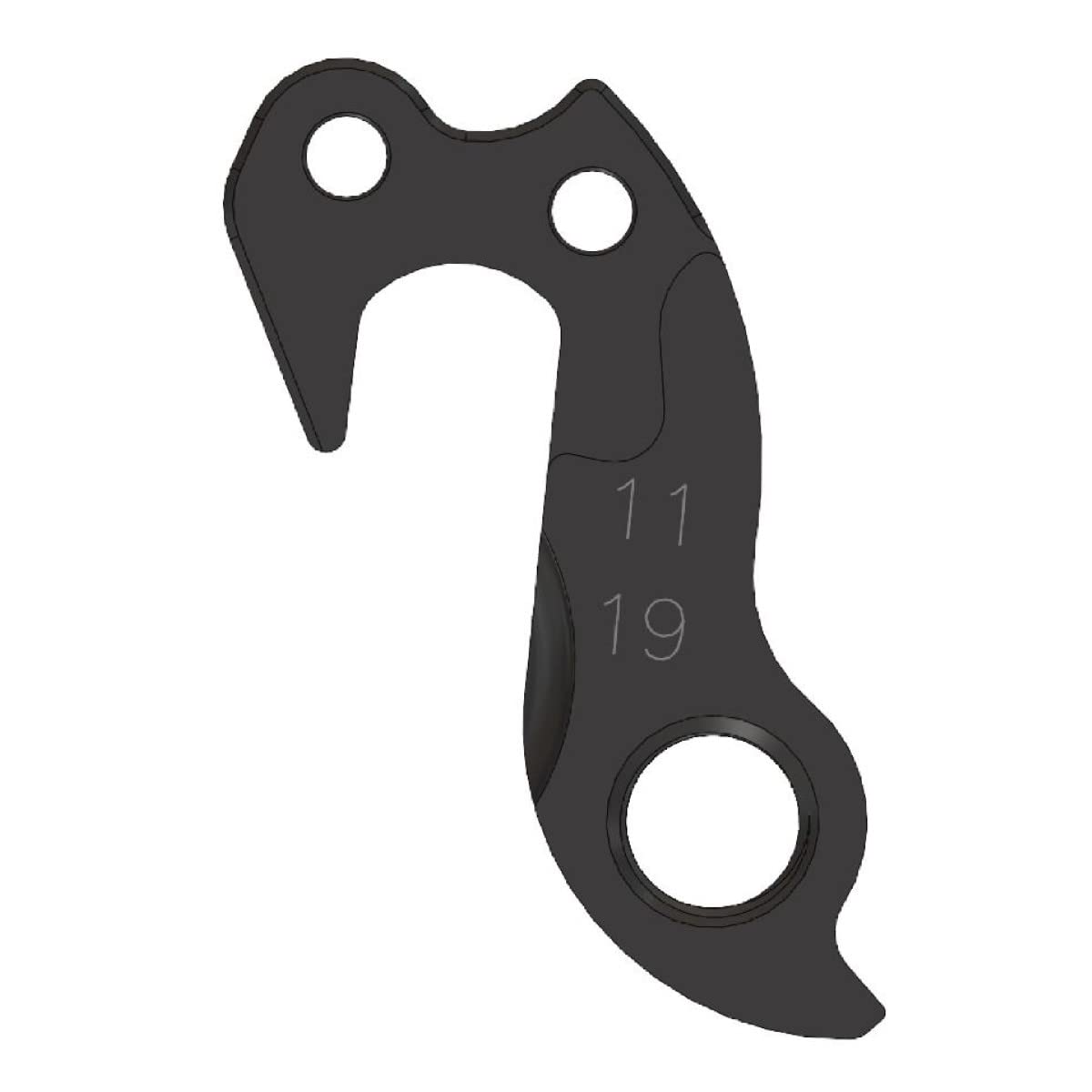 D1119 Forcellino cambio compatibile/ricambio per bici ibrida Ribble CGR Endurance Gravel