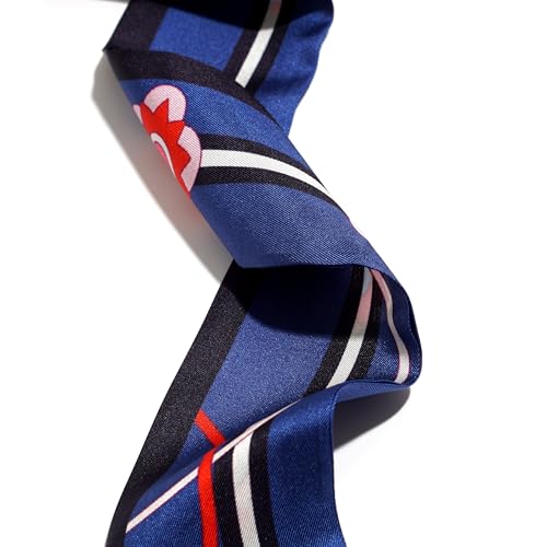 100% Mulberry Silk Scarf Head Hair Ribbon Handbag Handle Wrap Tie Bundle Neckerchief For Women3