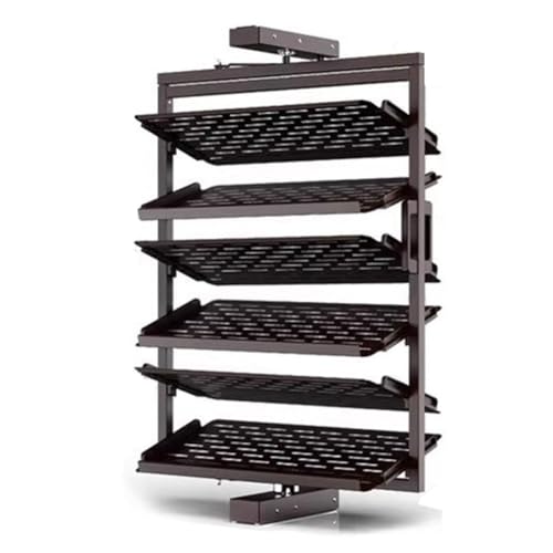 Étagère à chaussures coulissante empilable pour optimiser l'armoire