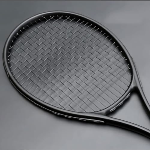 Raqueta de tenis, preencordada ultraligera de fibra de carbono para adultos con agarre de 4 3/8, equipo profesional para jugar en el club