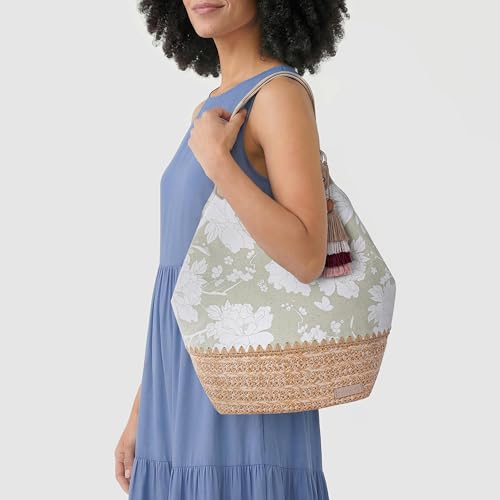 Image of Sakroots The Sak Roma Shopper Shoulder Bag Large Purse & Tote Bag with Double Straps & Zipper Pockets for Everyday & Travel