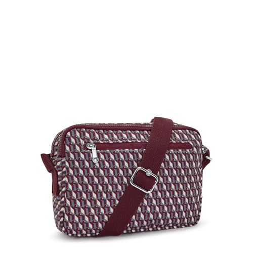 Image of Kipling Women's Abanu Medium Crossbody Bag, Lightweight, Adjustable Nylon Waist Pack with Multi-Compartment Zip Pockets