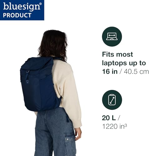 Osprey Aoede Slim SyncPack Backpack with Laptop Sleeve, Magma Brown2