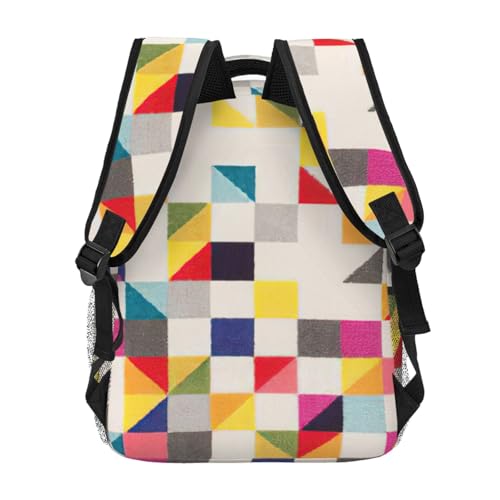 Mochila ligera triangular con diseño versátil de gran capacidad para el día a día 4