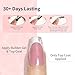 JODSONE Builder Gel for Nails,4Pcs 10ML Builder Gel Set, Nail Apex and Extension Strengthener Hard Need to Cured by Nail Lamp,Clear White Pink Brown