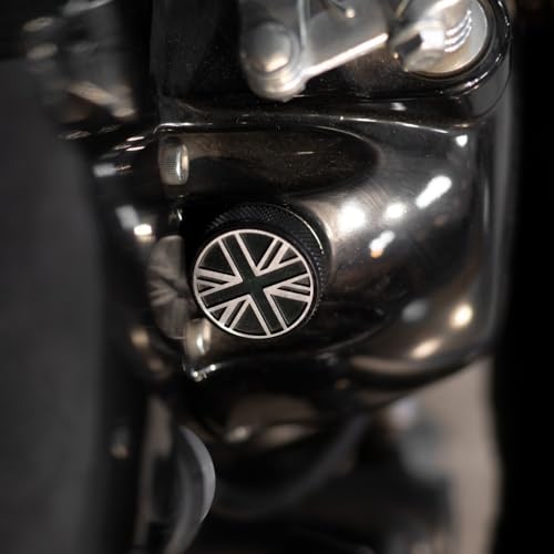 Image of Engile Oil Filler Cap Compatible with Royal Enfield Motorcycles - Cafe Twin x Trip Machine