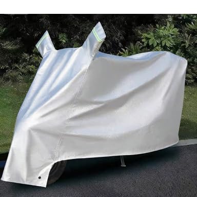 XIYUANFA Telo Coprimoto per BMW F800S F800R F800ST F800GT F800 SR ST GT, Ciclomotori Copertura Motocicletta Copertura Teli Coprimoto Moto Copertura Motocross Copertura,Silver-XXL