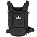 FROSTY PEAKS Summit Hauler Black Chest Pack for Outdoor Sports, Snowboarding and Skiing with Phone Storage, Velcro Holster Compatible, Multiple Pockets, Mesh Back Storage