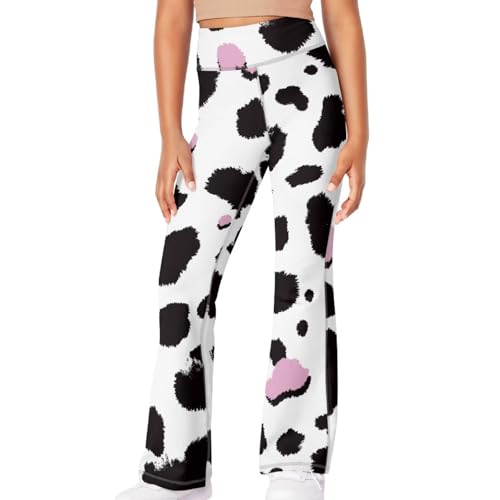 Rnyleeg Girls Flare Leggings Skinny Girls Pants Kids Bell Bottom High Waisted Dance Yoga Flared Pants Fall Winter Clothes3