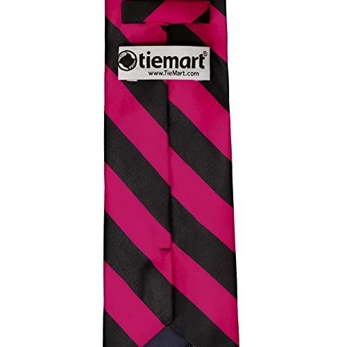 Image of tiemart Men's Striped Tie Standard Length